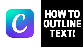 How to Outline Text in Canva