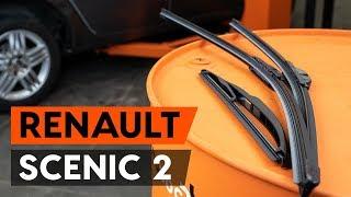 Как заменить щётки стеклоочистителя на RENAULT SCENIC 2 (JM) [ВИДЕОУРОК AUTODOC]