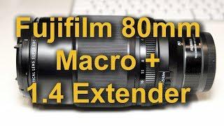 Fujifilm 80mm macro + 1 4 extender for macro photography