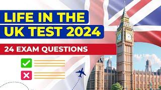 life in the uk test 2024 | Real test Questions #lifeinuk #uk