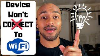 Smart Home Device Won't CONNECT To WiFi!  How to connect your 2.4 GHz Smart Home Device to Wifi.