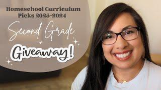 SECOND GRADE HOMESCHOOL CURRICULUM PICKS + GIVEAWAY: See inside our 2nd grade curriculum | 2023-2024