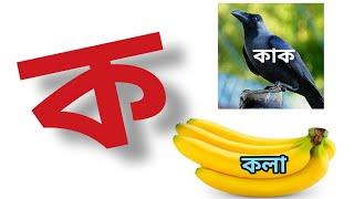 ব্যঞ্জনবর্ণ ক খ গ ঘ ঙ চ ছ জ ঝ ট ঠ ড ঢ| bangla bornomala ko kho go gho|