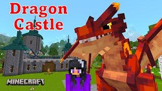 Dragon Craft: Building a Castle for my DRAGONS in Minecraft