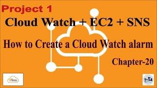 Cloud Watch with EC2 and SNS | How to create a Cloud Watch alarm | Cloud Watch with SNS