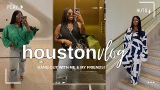 VLOGWEEKEND IN HOUSTON WITH MY FRIENDS! I GOT MY DREAM BAG?! POCKETSANDBOWS