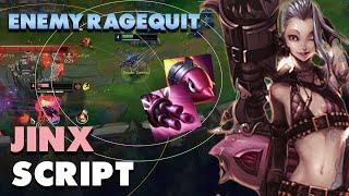 THIS JINX SCRIPT MAKES THE CHAMPION S+ - LEAGUE OF LEGENDS SCRIPTING GAMEPLAY