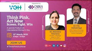 Virtual Session on Think Pink, Act Now: Screen. Fight. Win