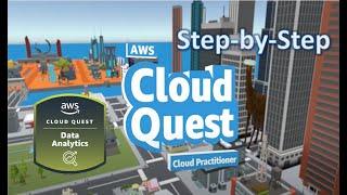 [Step-By-Step] AWS Cloud Quest - Data Analyst - Daily Batch Extraction 真人实操