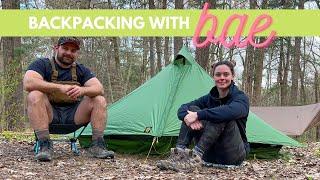 Couples Backpacking With New Ultralight Gear | Mohican State Forest