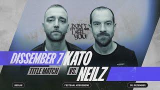 Kato vs Neilz ⎪  TITLE MATCH  ⎪ Rap Battle @ DISSember #7  ⎪ DLTLLY
