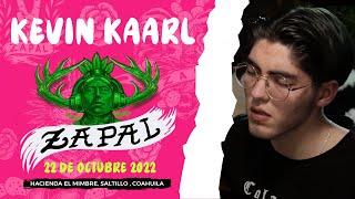 Kevin Kaarl en Zapal 2022 (Saltillo, Coahuila)