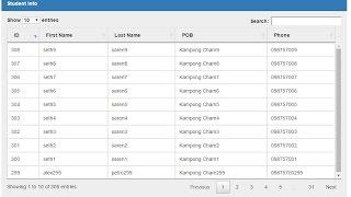 how to use datatable in laravel 5.1, how to create datatable in laravel 5.1