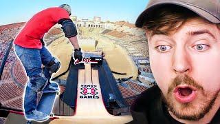 World’s Longest Skate Jump!