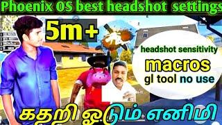 phoenix rog new os best headshot settings in tamil 2021|game helper 5.0|game helper key auto change|