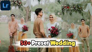 FREE 50+ PRESET WEDDING LIGHTROOM TERBARU 2021 | FREE PRESET LIGHTROOM