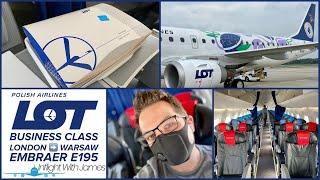 [Trip Report] LOT Polish Airlines | Business Class | E195 | London-Warsaw