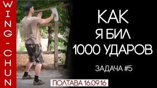 Как я бил прямой удар 1000 раз | Вин Чун обучение