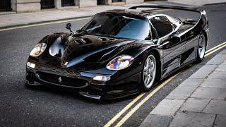 STRAIGHT PIPED Ferrari F50 SOUNDS in London!!