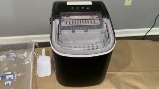 Countertop Ice Maker Review - Ice Maker Machine 6 Mins 9 Bullet Ice