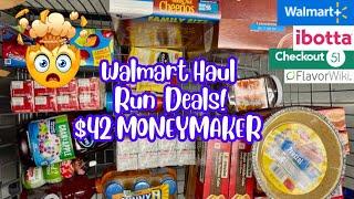 Walmart Haul! Run Deals $42.95 Moneymaker! 11/01 #walmartdigitalcouponing