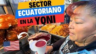  El SECTOR ECUATORIANO en la calle larga de los LATINOS ️ Josué y Elie