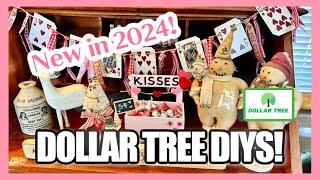 DIY VALENTINE’S DAY DECOR! Using Dollar Tree Supplies! Easy, Budget Friendly HOME DECOR!
