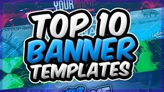  TOP 10 FREE Banner Templates  #2 - 2018 FREE DOWNLOAD! | PHOTOSHOP CC & CS6
