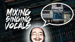 Mixing Post Malone Type Vocals | Mixing Singing Rap Vocals Tutorial