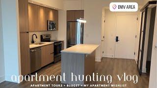 APARTMENT HUNT W/ ME IN VIRGINIA  my budget + apartment wishlist