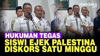 Viral Siswi SMP Ejek Palestina, Langsung Kena Hukuman Tegas Skors Satu Minggu