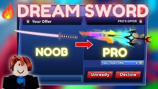 I GOT MY DREAM SWORD! (AGAIN) | BLADEBALL TRADING MONTAGE