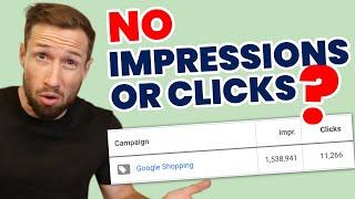 No Impressions and/or Clicks on Google Shopping? (Try These Fixes)