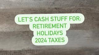 Let’s cash Stuff In Advance For Retirement, Upcoming Holidays/Events & Taxes || New Etsy Items