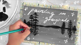 painting a gray sky | scribblesbyrose