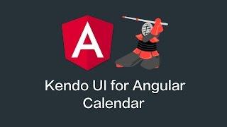 Kendo UI for Angular - CalendarModule