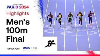 PHOTO FINISH IN PARIS!  | Men's 100m Olympic Final Highlights | #Paris2024 #Olympics