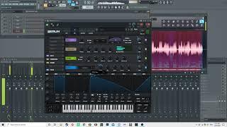 FL Studio Resampling: alien bass, tipper percussion, autechre drums.
