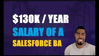 What is the Average Salary of a Salesforce Business Analyst | Ben Analyst