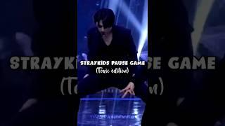 Straykids pause game⏸️ (toxic edition)#kpoppausegame#straykidspausegame#kpop#straykıdspausegame#skz