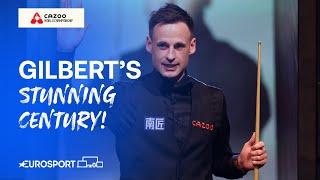 David Gilbert scores a beautiful CENTURY!  | Semi-Final | 2024 World Snooker Championship