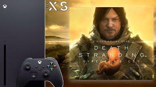 Death Stranding Directors Cut ГРАФОН НА МАКСИМУМ Xbox Series X 2160p 60 FPS 1800p 60 FPS