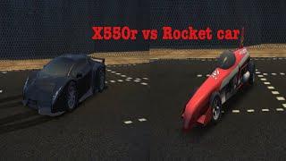 X550r vs Rocket car|Payback 2