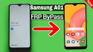 Samsung A01 Frp Unlock/Bypass Google Account Lock 2020 August Android 10