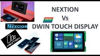 NEXTION vs DWIN Touch HMI Display - Compare on Project view