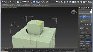 3DsMax - Use "Cut" to add edge