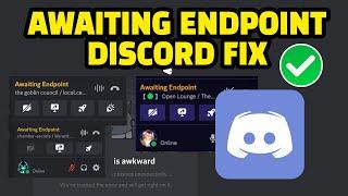 How To Fix Discord Awaiting Endpoint ? Discord Not Opening ?
