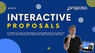 Proposa review - Build creative proposals | BetterProposals alternative