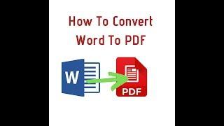 Convert Word To PDF Online