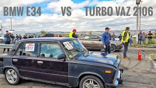 bmw e34 vs turbo vaz 2106